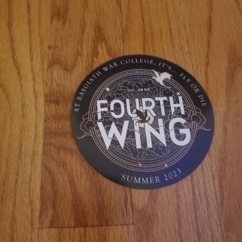 Fourth Wing Signed 