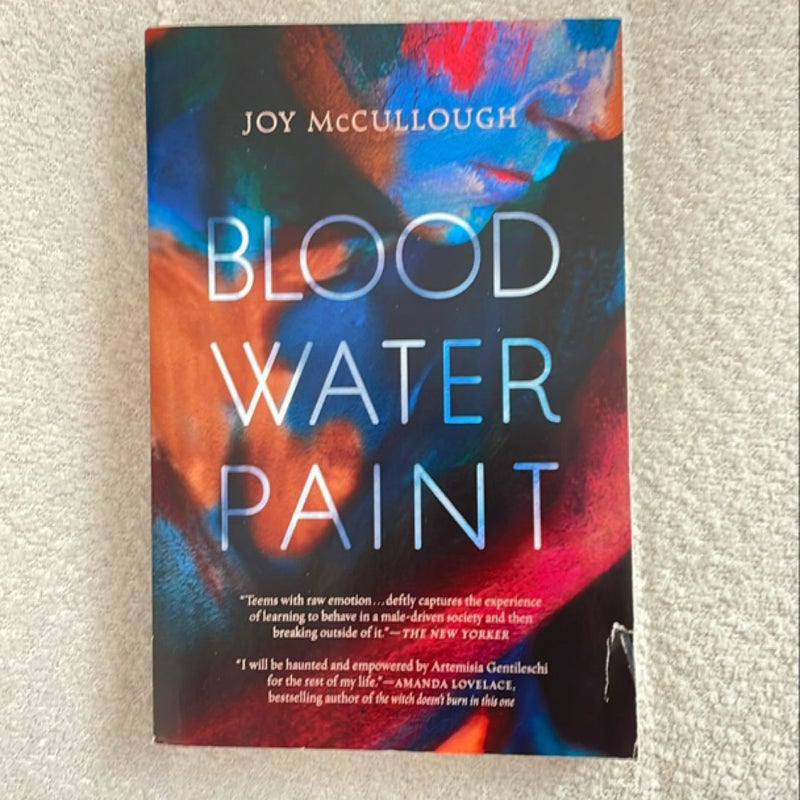 Blood Water Paint