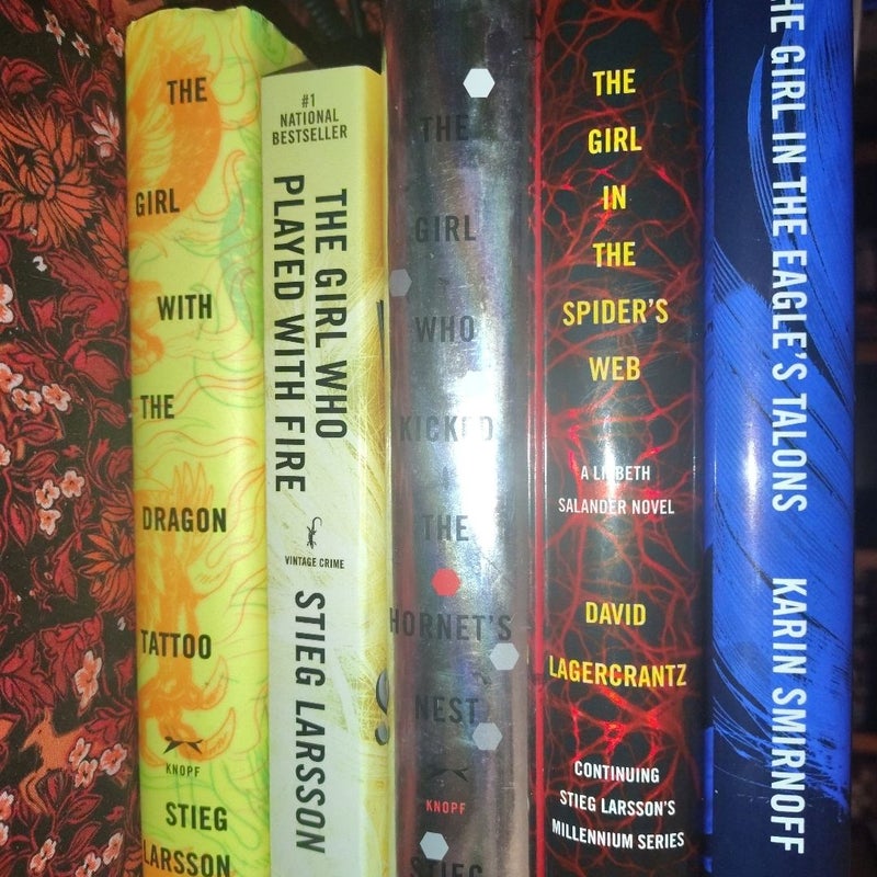 Millennium series 5 book lot