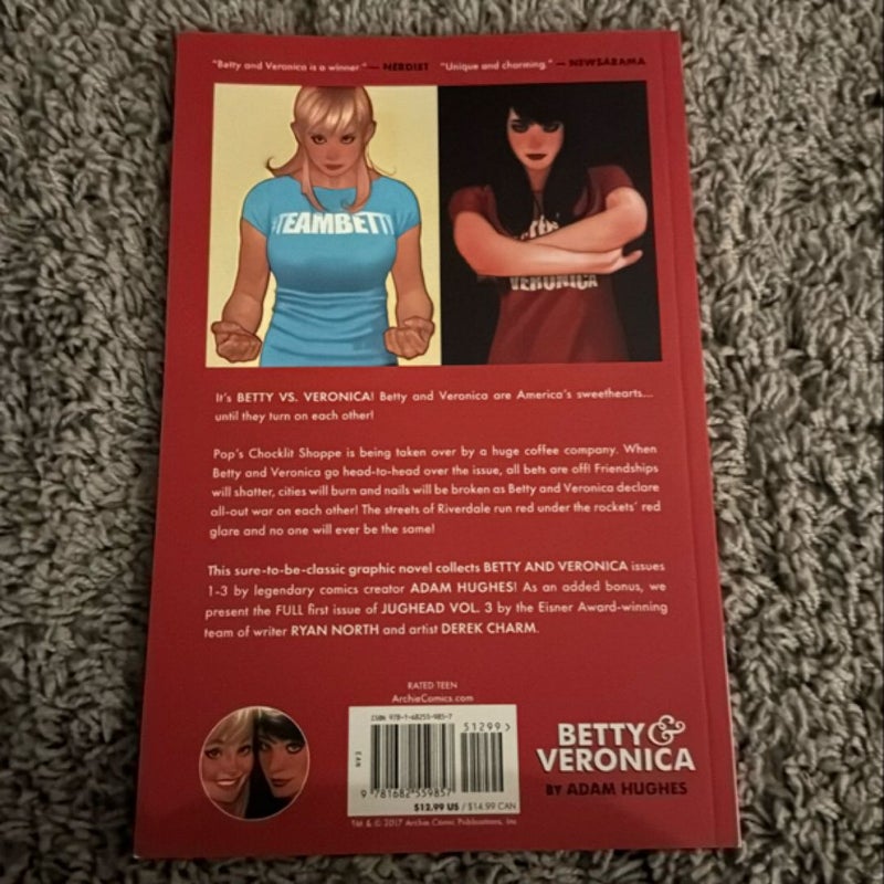 Betty and Veronica by Adam Hughes
