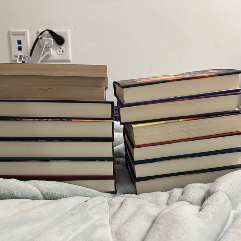 Percy Jackson hardcover boxed set books lot by Rick Riordan