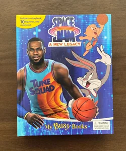 Space Jam: A New Legacy My Busy Book (storybook, 9 figurines and a playmat)