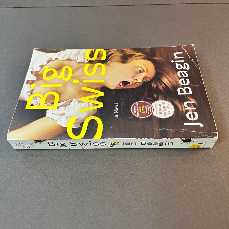 Big Swiss, Advance Reader’s Edition