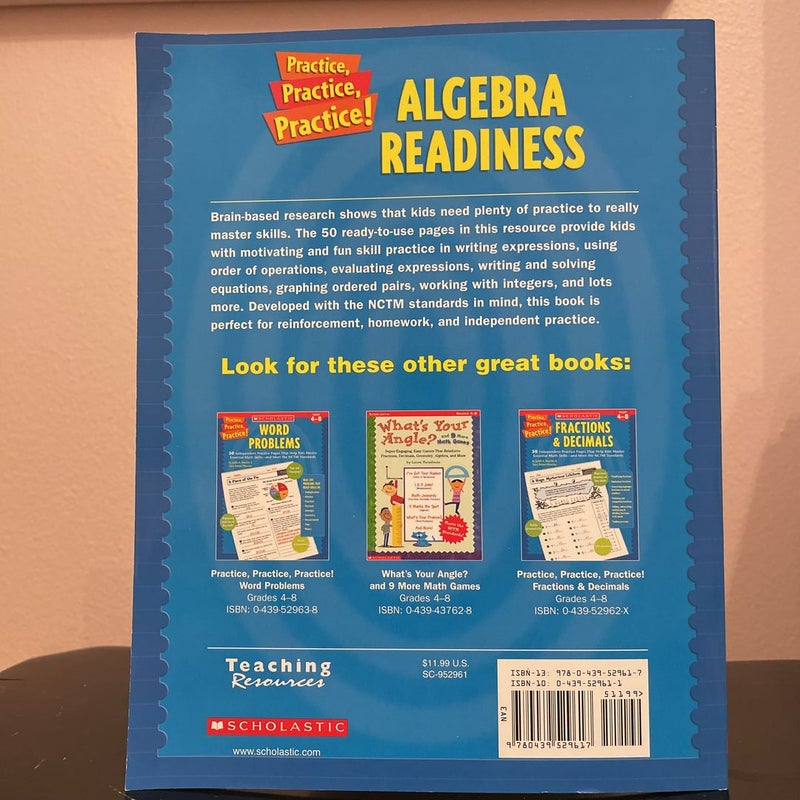 Algebra Readiness