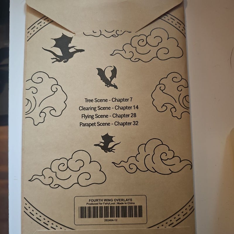 Fourth wing overlays