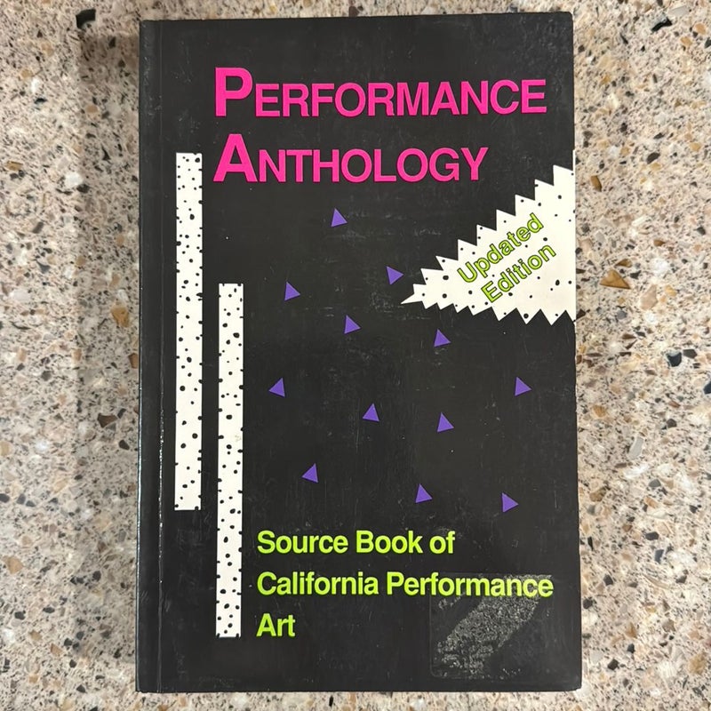 Performance Anthology