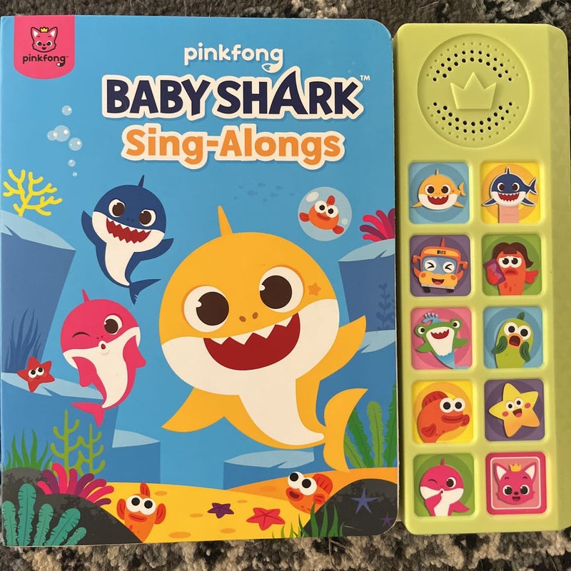 Pink Fong Baby Shark Sing Along Book
