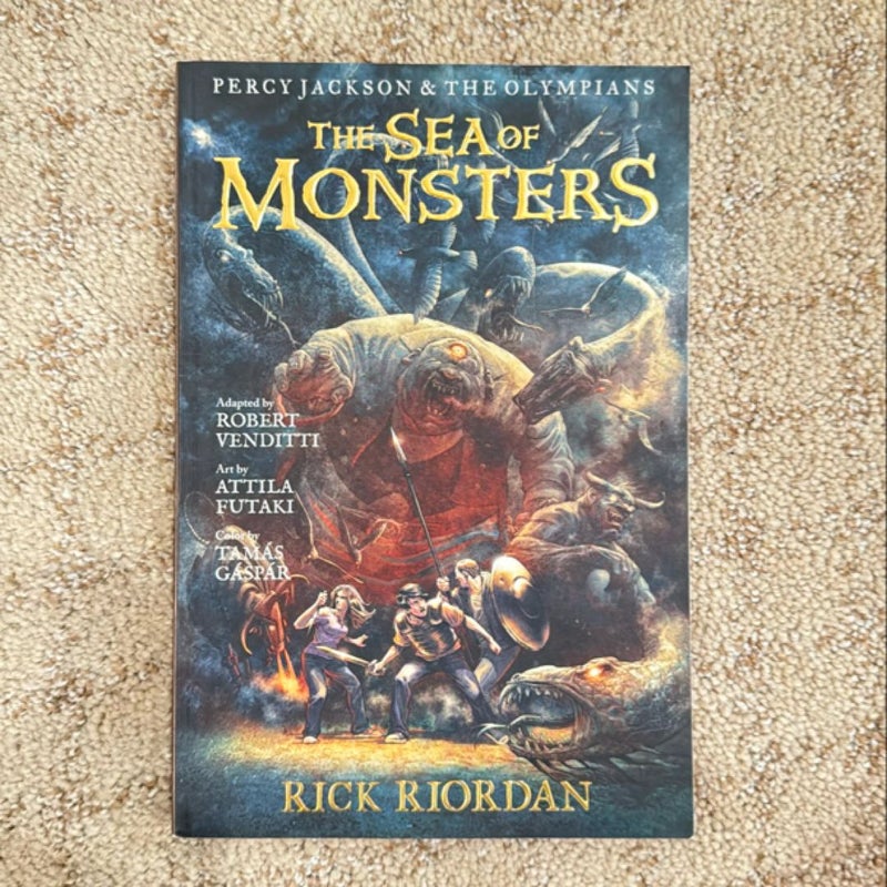 Percy Jackson and the Olympians Sea of Monsters, the: the Graphic Novel