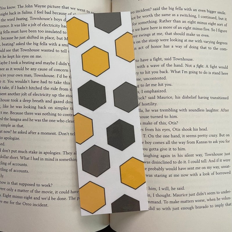 Harry Potter Inspired Bookmark “Hufflepuff”
