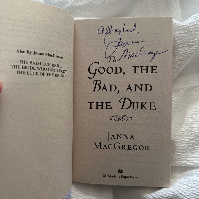 The Good, the Bad, and the Duke (signed)
