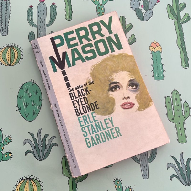 Perry Mason The Case of the BlackEyed Blonde SPRAYED EDGES