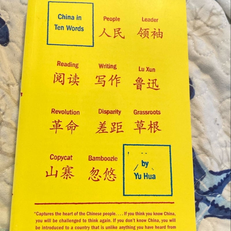 China in Ten Words