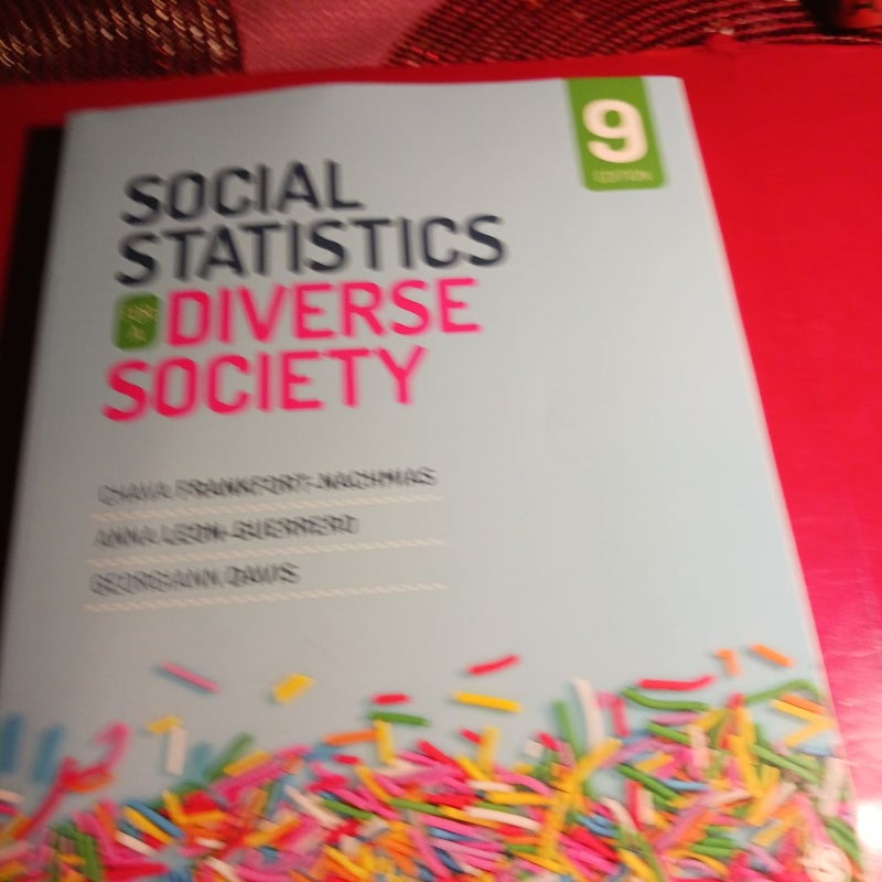 Social Statistics for a Diverse Society