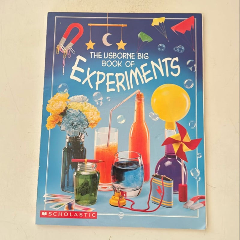 The Usborne Big Book of Experiments