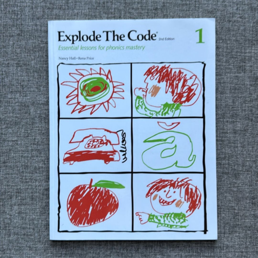 Explode the Code Book 1 by Nancy Hall, Paperback | Pangobooks