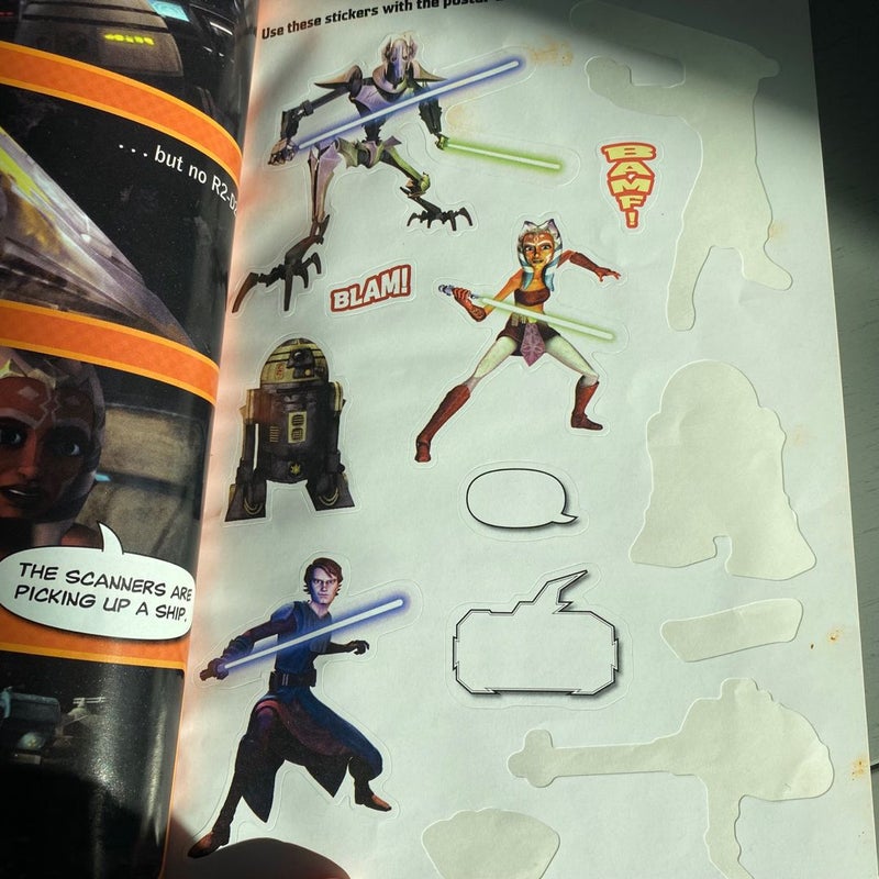 Star Wars: The Clone Wars Kids Book Lot