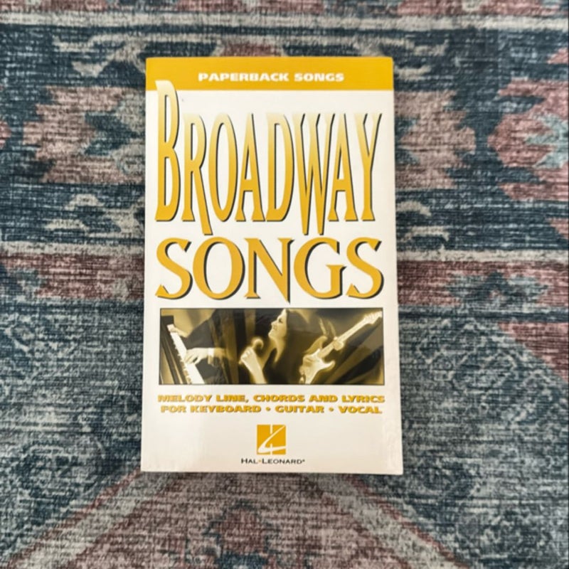 Broadway Songs