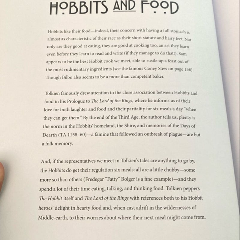 Recipes from the World of Tolkien