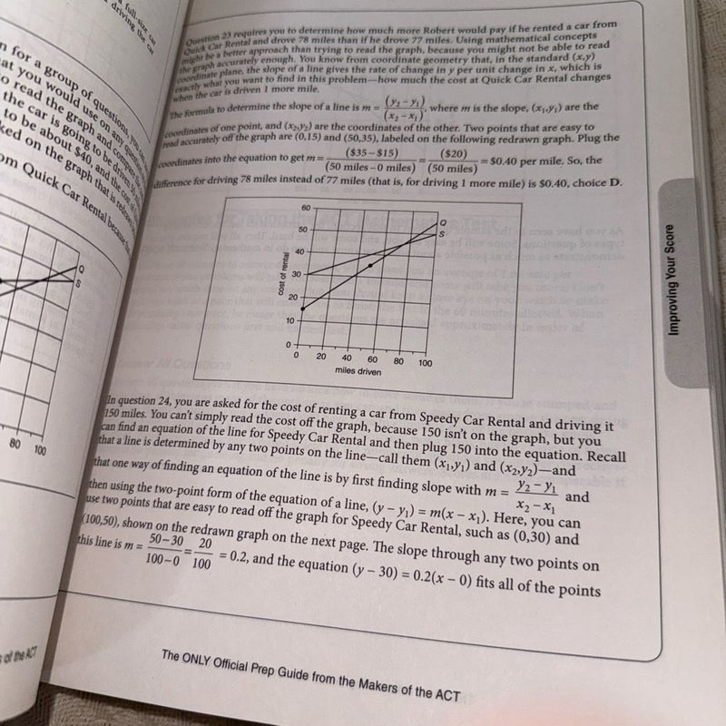 The Official ACT Prep Guide 2022-2023, (Book + Online Course)