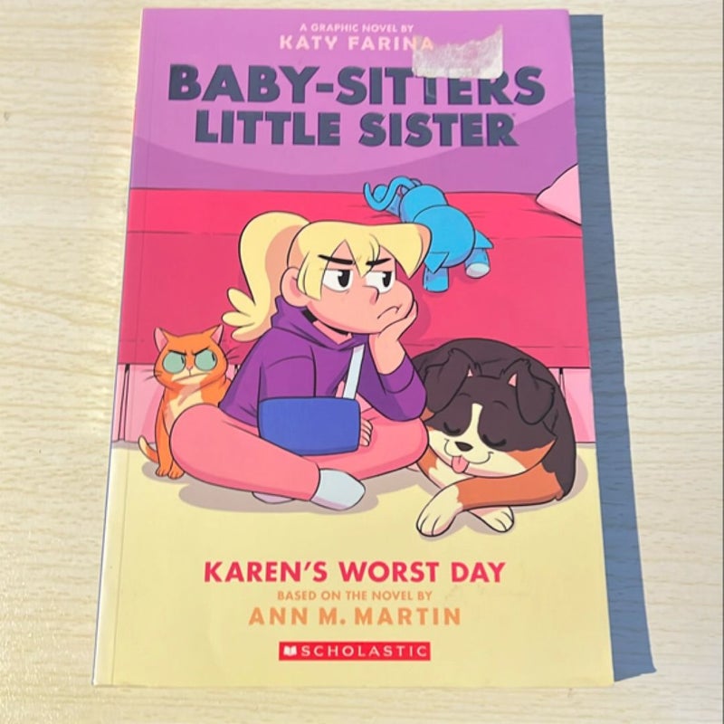 Karen's Worst Day (Baby-Sitters Little Sister Graphic Novel #3)