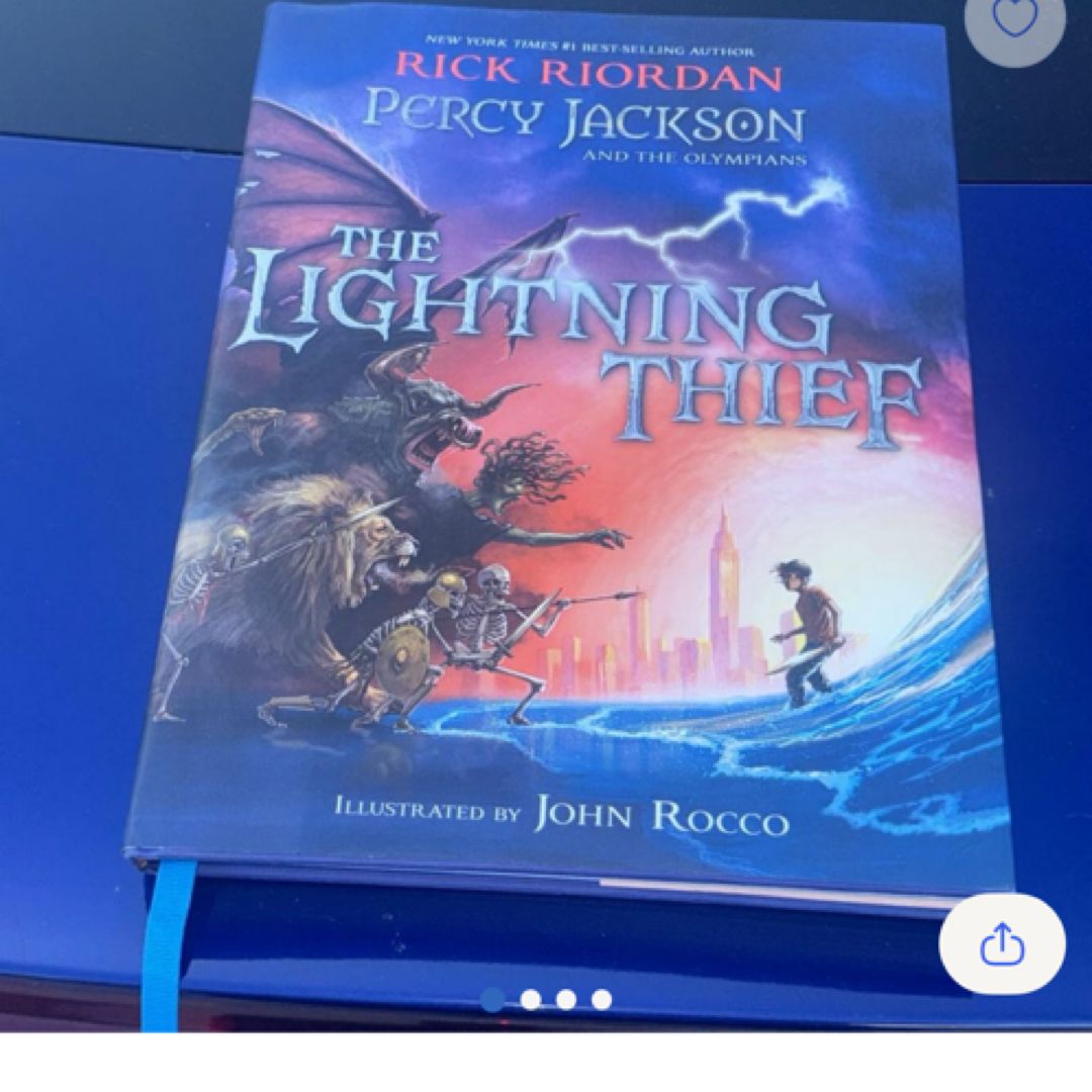 Percy Jackson and the Olympians the Lightning Thief Illustrated Edition