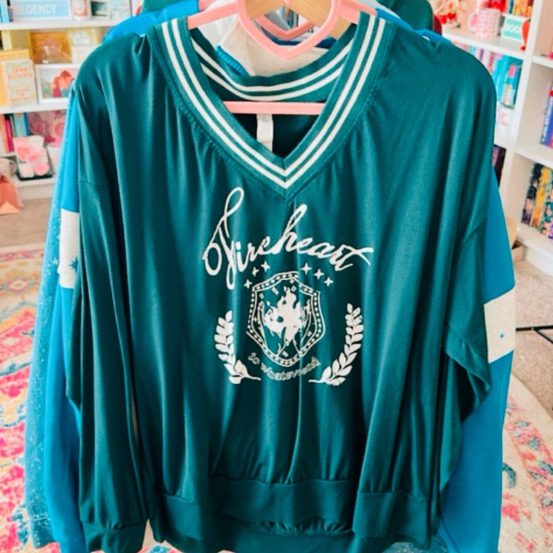 Throne of Glass Fireheart jersey size M