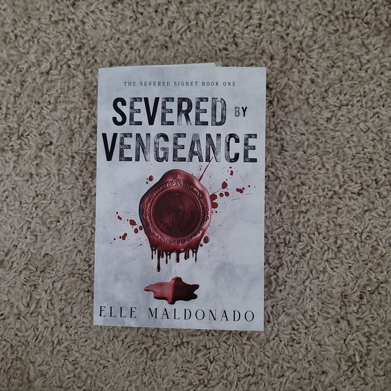Severed by Vengeance (SIGNED & ANNOTATION TABS)