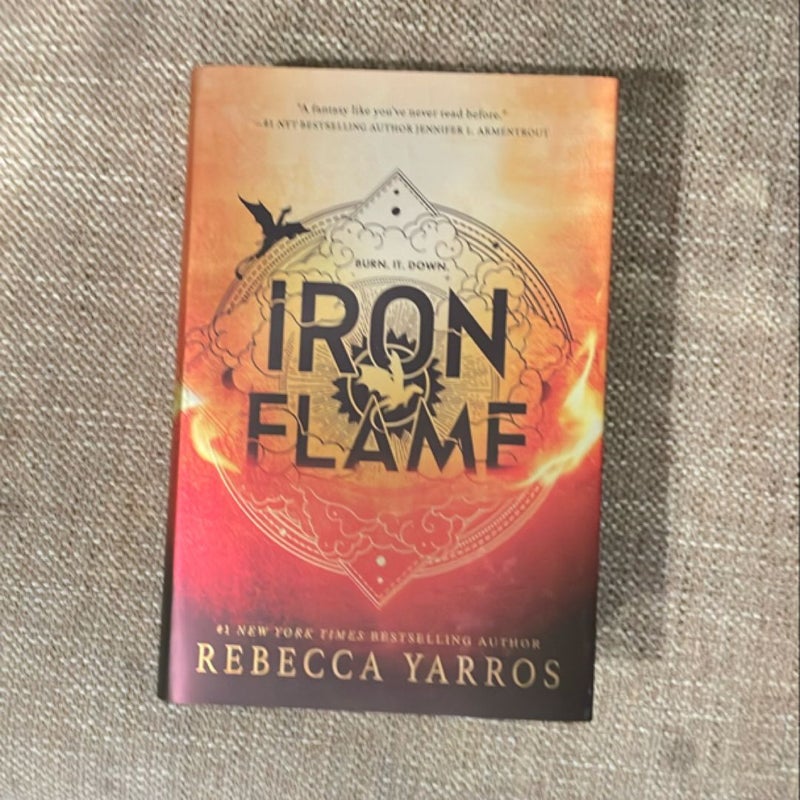 Iron Flame (first edition)