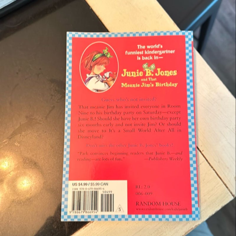 Junie B. Jones #6: Junie B. Jones and That Meanie Jim's Birthday