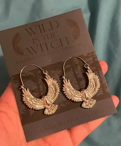 Wild is the witch earrings (fairy loot)