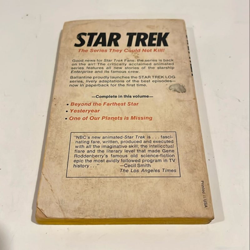 Star Trek Log One