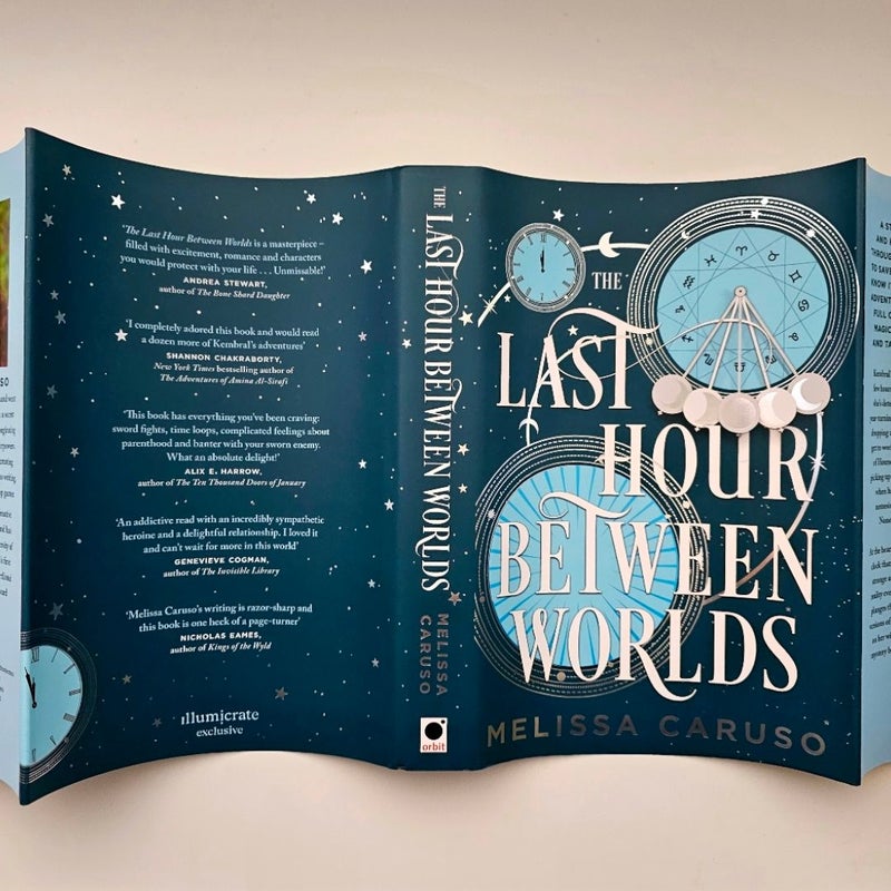 The Last Hour Between Worlds SIGNED by Melissa Caruso Illumicrate Special Edition NEW