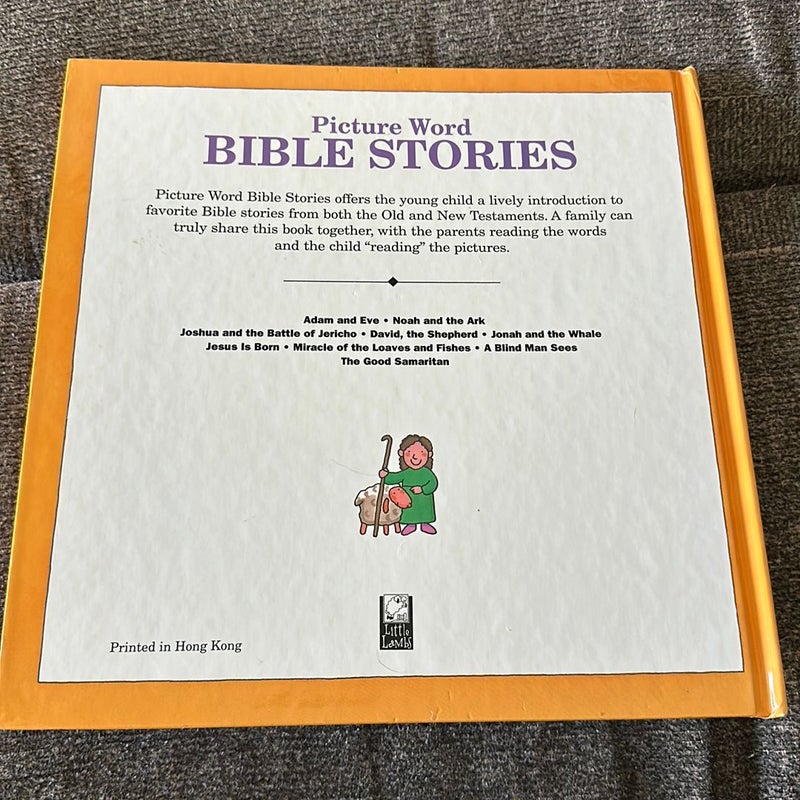 Picture Word Bible Stories