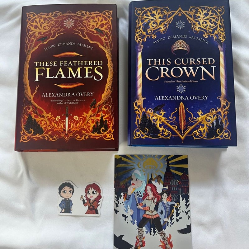 These Feathered Flames and This Cursed Crown  The Bookish Box