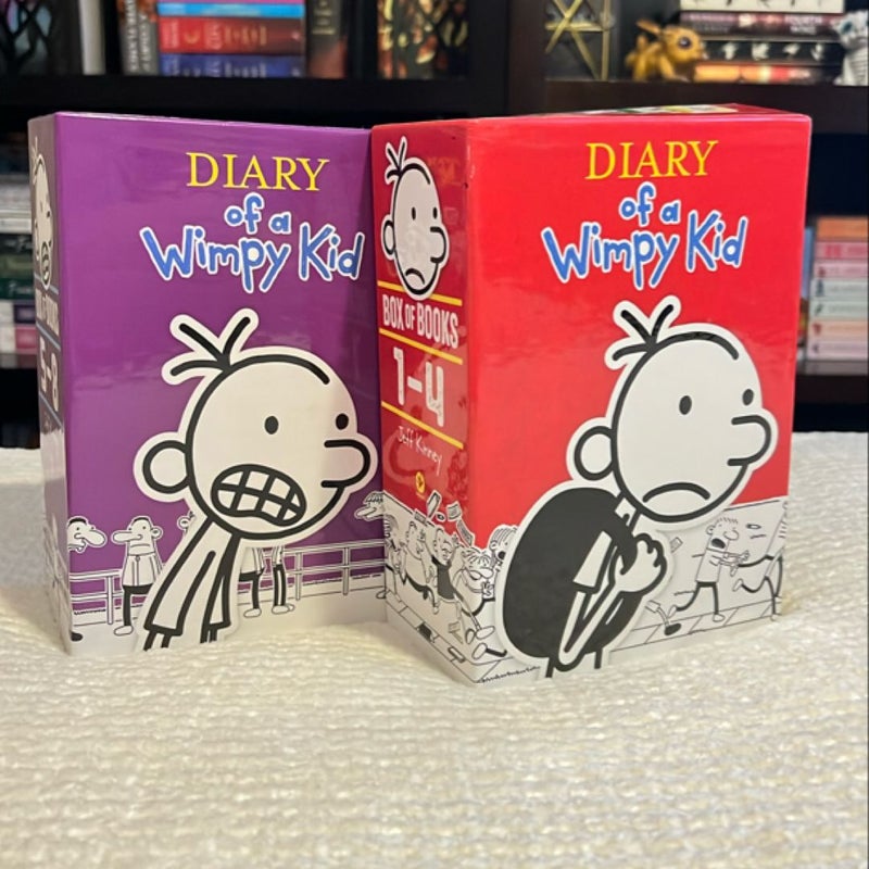 Diary of a Wimpy Kid Books 1-8