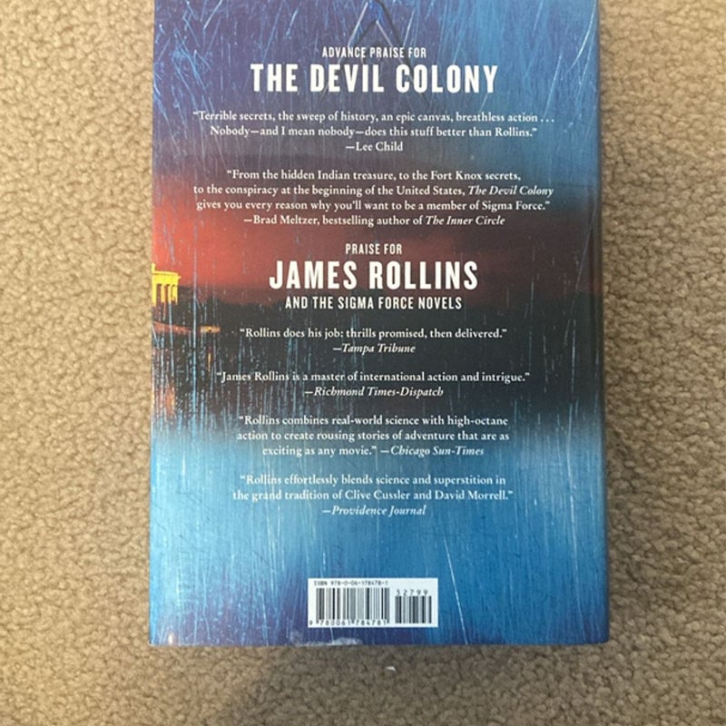 The Devil Colony by James Rollins, Hardcover | Pangobooks