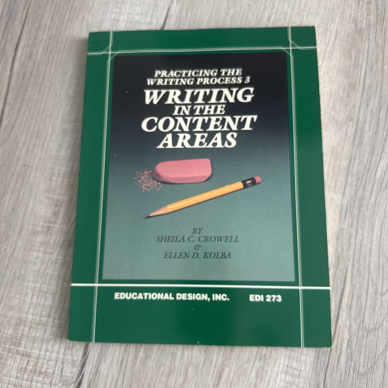 Writing in the Content Areas