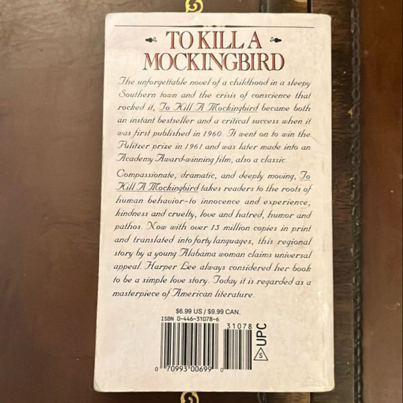 To Kill a Mockingbird