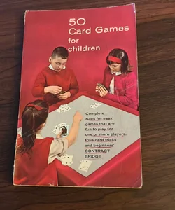 50 Card Games for children