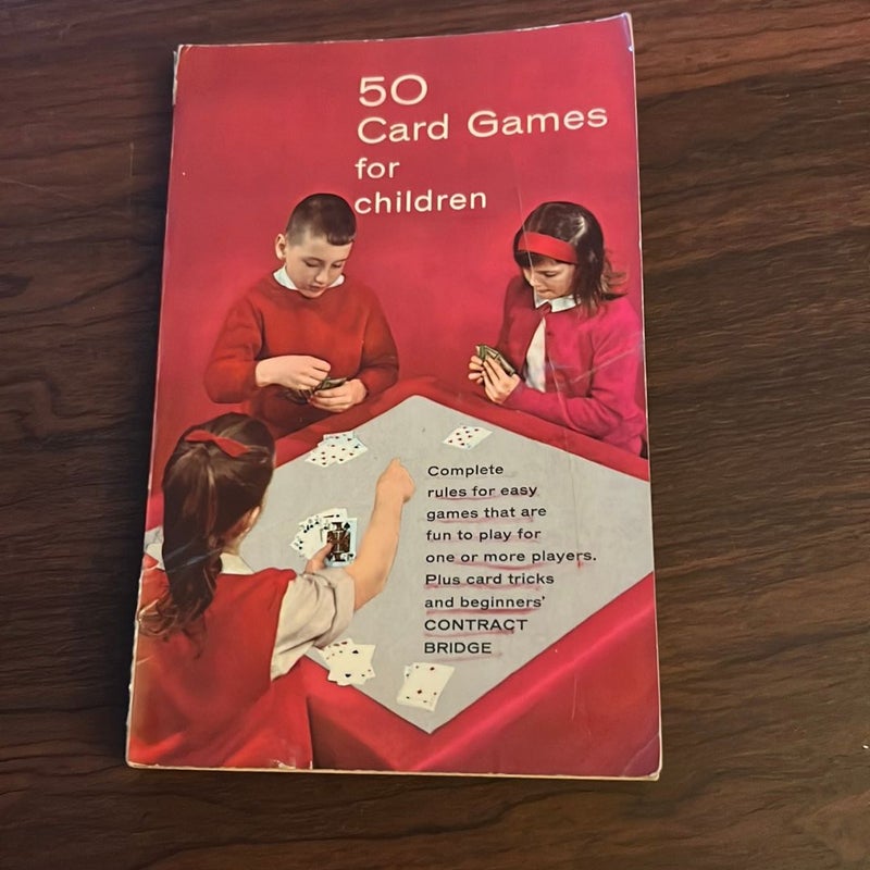 50 Card Games for children