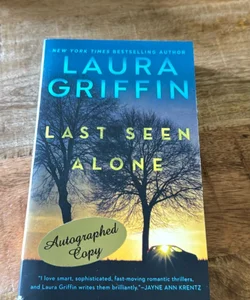 Last Seen Alone (autographed copy)