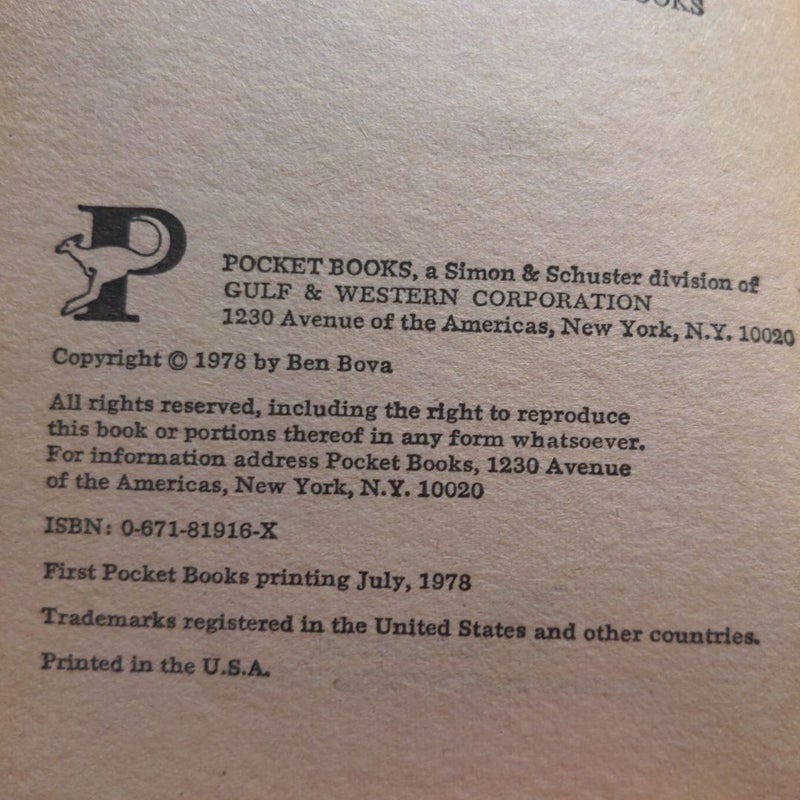 Colony (1978 1st Pocket Printing)