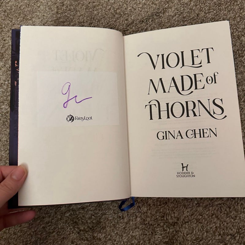 Violet Made of Thorns FairyLoot Edition