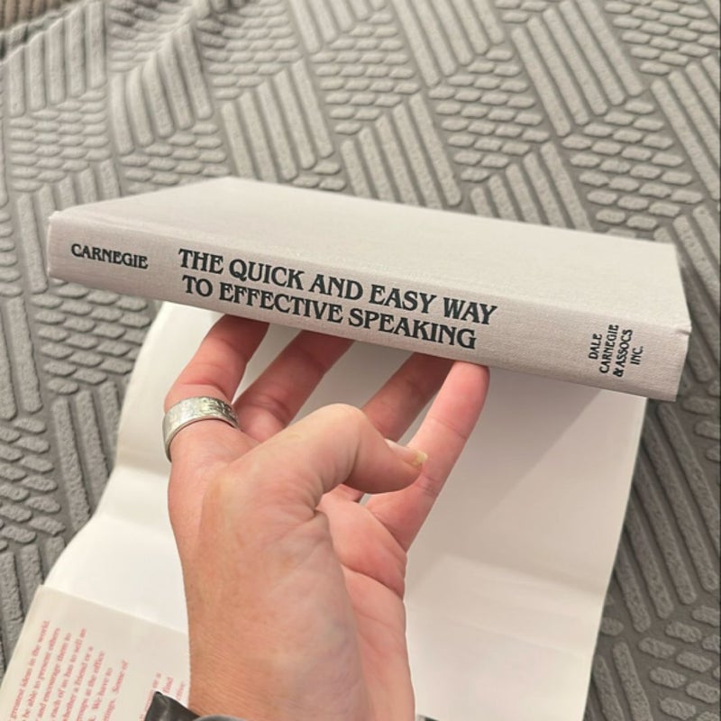 The Quick and Easy Way to Effective Speaking