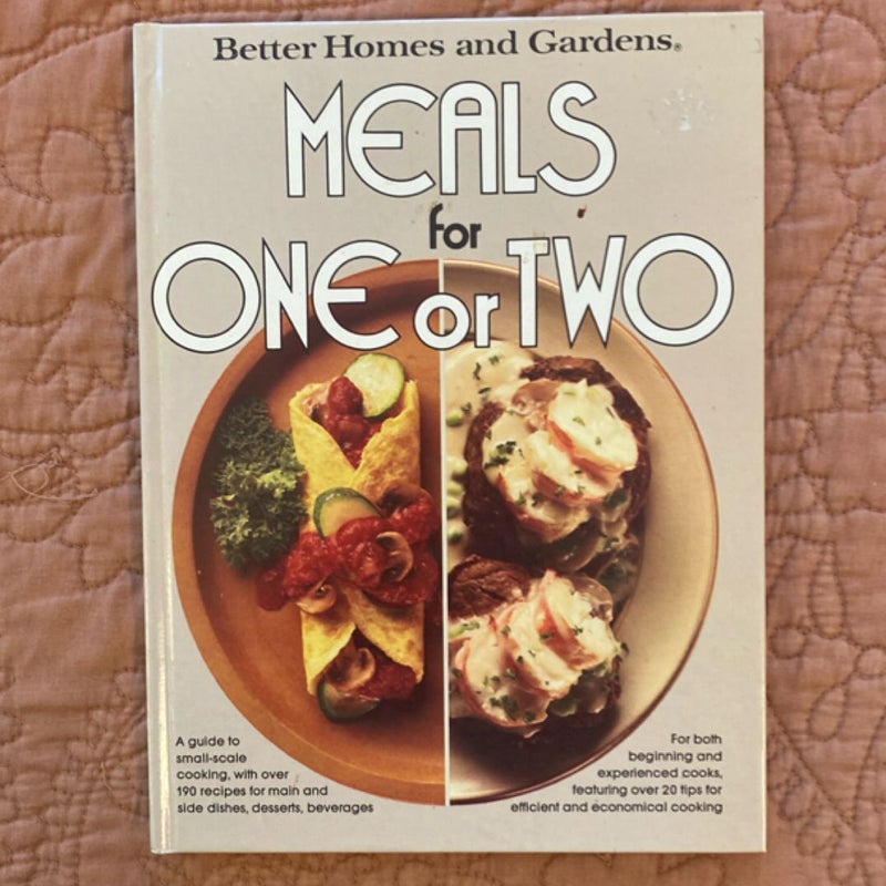Better Homes and Gardens Meals for One or Two