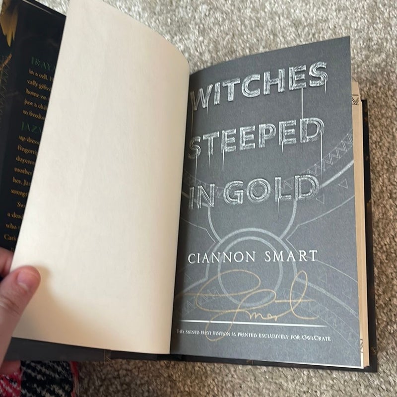 Witches steeped in gold owlcrate special edition