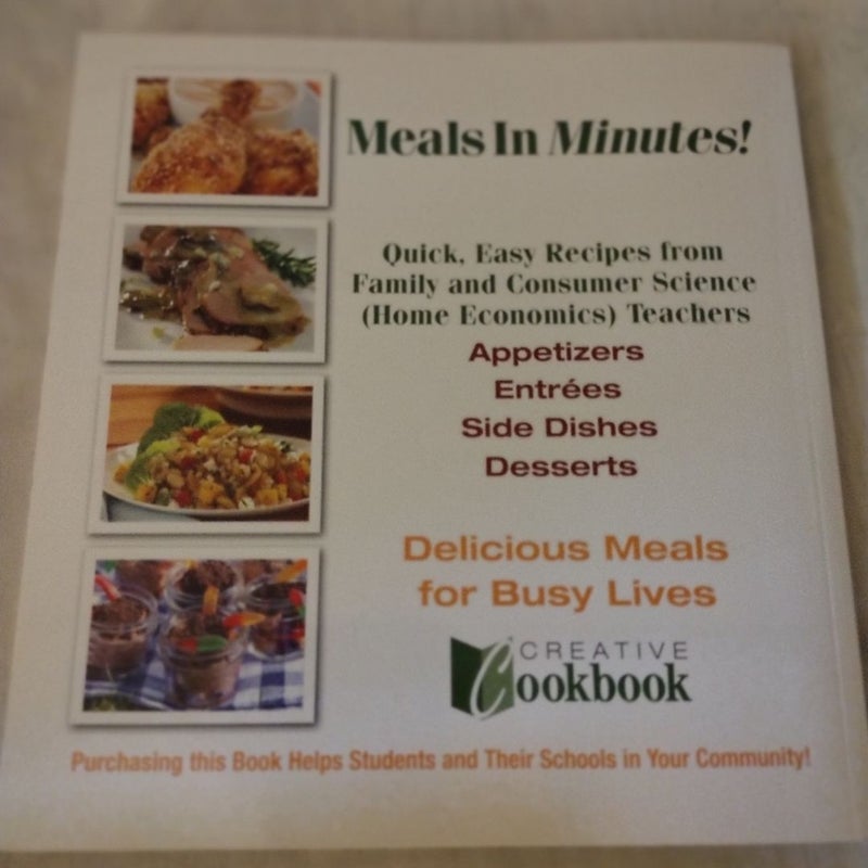 Meals In Minutes Easy Recipes for Busy Lives