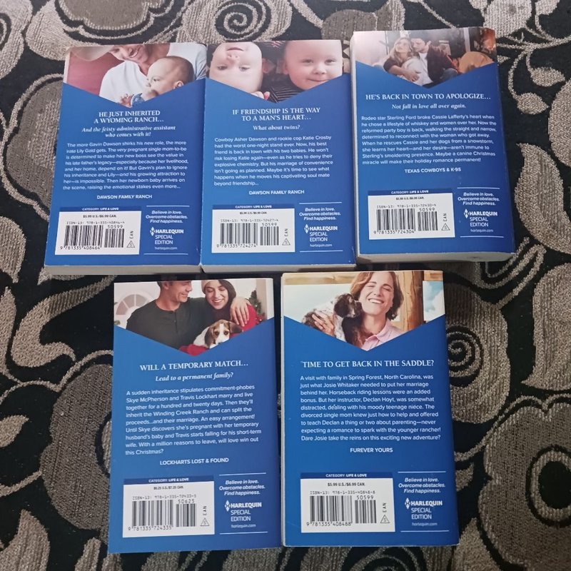 5 Harlequin Special Edition Books