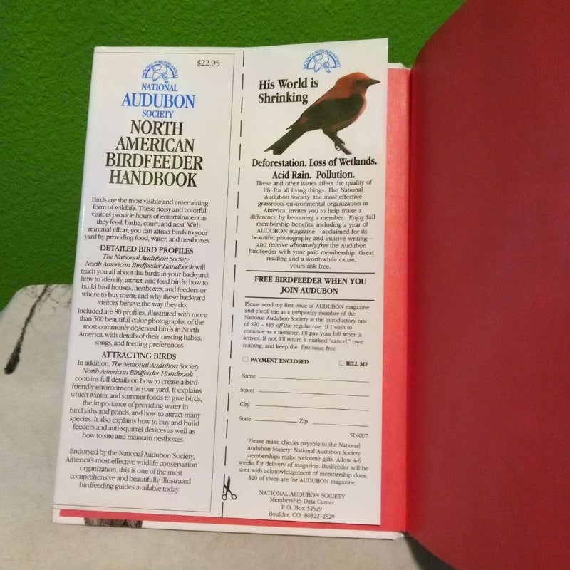 First Edition (Printing 1) - North American Birdfeeder Handbook