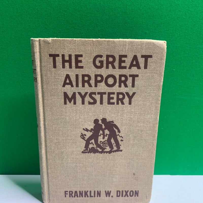 Hardy Boys Mystery Stories THE GREAT AIRPORT MYSTERY by Franklin W. Dixon 1930 